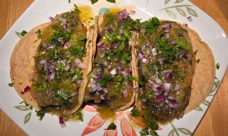 tacos con serrano