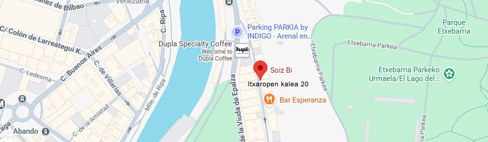 calle Esperanza en Bilbao Itxaropen kalea